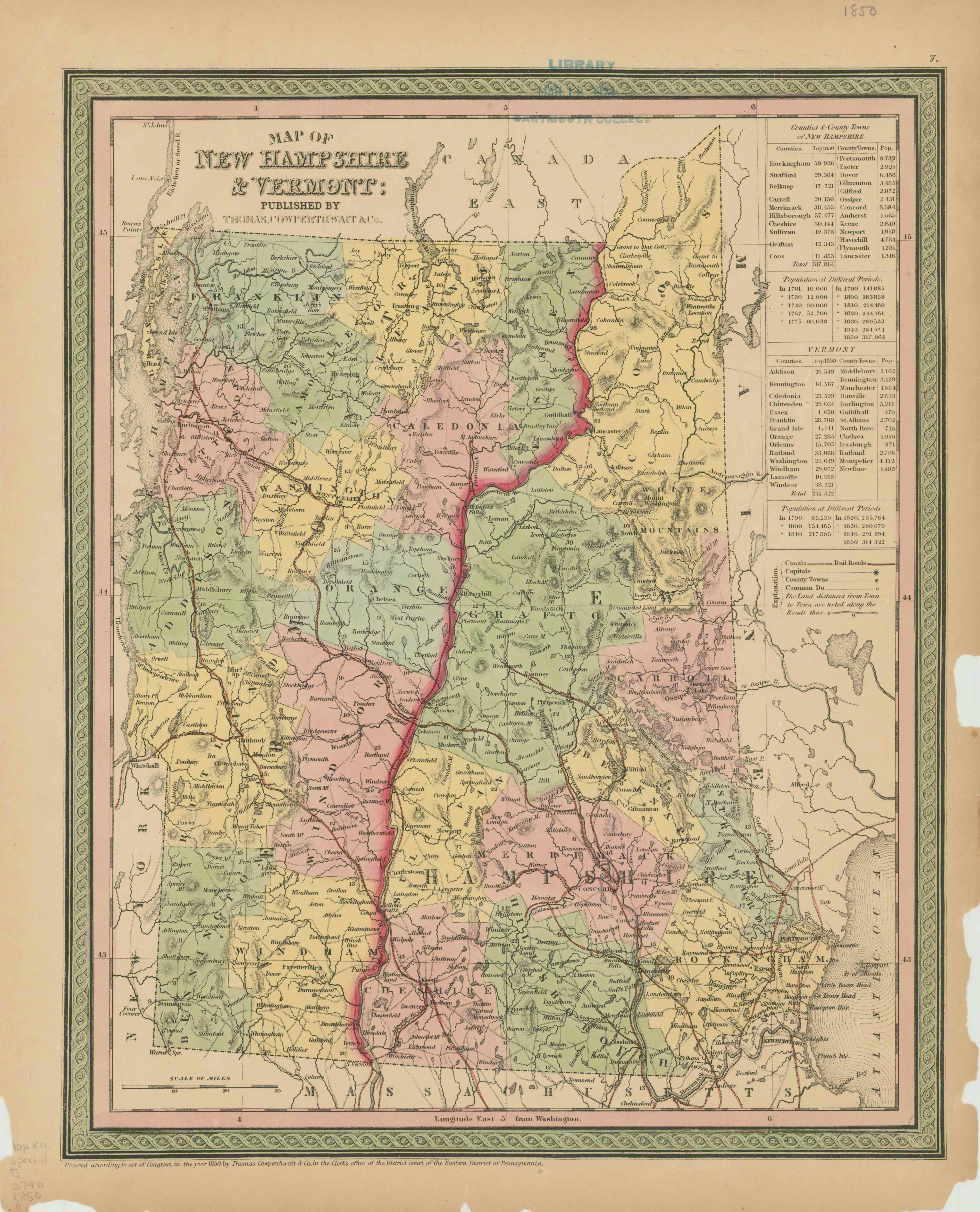 The Granite State in Maps