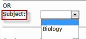 Subject Field