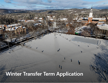 Winter Transfer Term Application