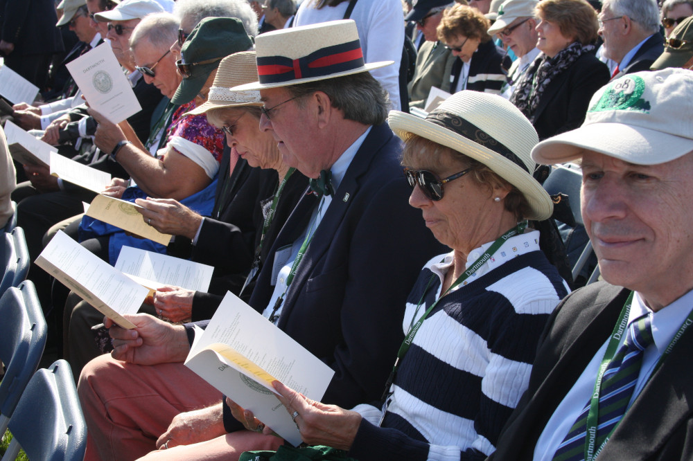 Members of the Class of 1968 attend reunion.