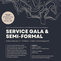 Service Gala and Semi-Formal