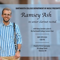 Honors Presentation: Ramsey Ash '24, clarinet