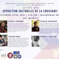 Exhibition Culturelle de la Louisiane